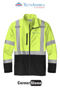 CornerStone® ANSI 107 Class 3 Soft Shell Jacket - Monument Roofing of Colorado