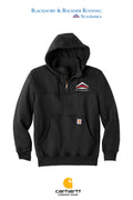Carhartt® Rain Defender® Paxton Heavyweight Hooded Zip Mock Sweatshirt - Blackmore & Buckner
