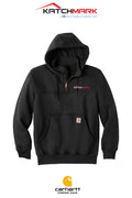 Carhartt® Rain Defender® Paxton Heavyweight Hooded Zip Mock Sweatshirt - Katchmark, A Tecta American Company LLC