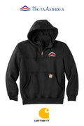 Carhartt® Rain Defender® Paxton Heavyweight Hooded Zip Mock Sweatshirt - Corporate