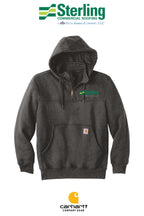Carhartt® Rain Defender® Paxton Heavyweight Hooded Zip Mock Sweatshirt - Sterling, A Tecta American Company LLC
