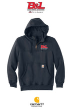Carhartt® Rain Defender® Paxton Heavyweight Hooded Zip Mock Sweatshirt - B&L Sheet Metal & Roofing