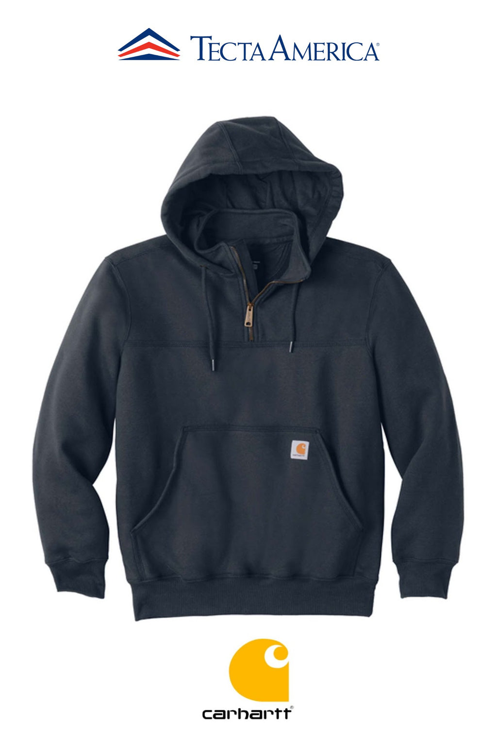 Carhartt® Rain Defender® Paxton Heavyweight Hooded Zip Mock Sweatshirt