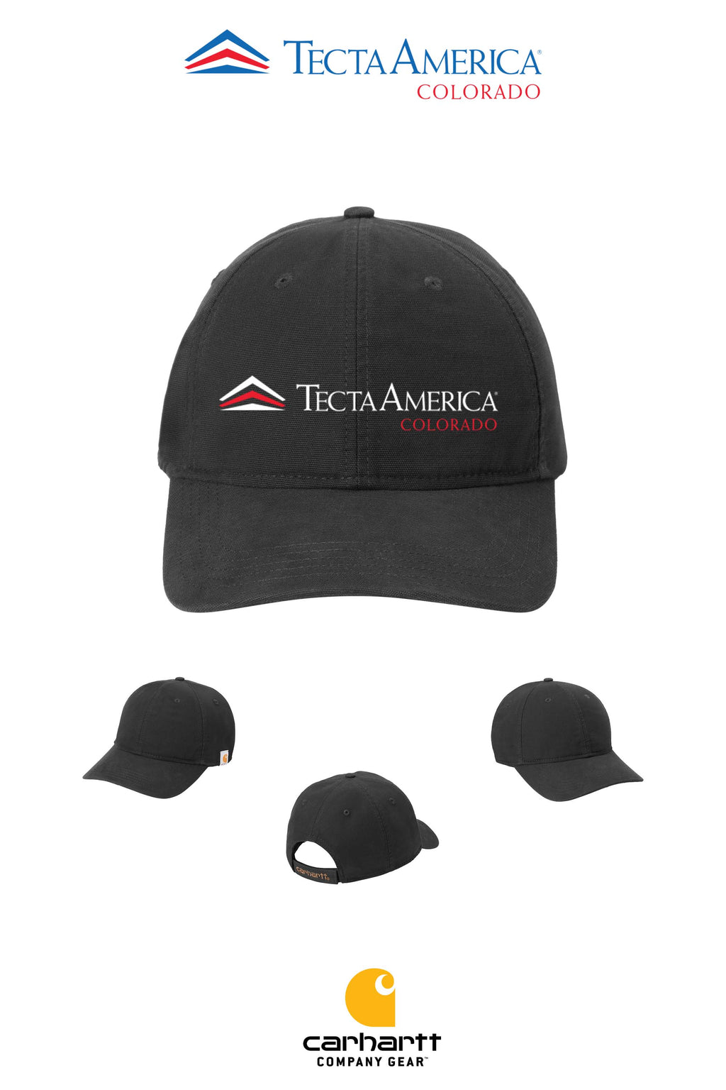 Carhartt® Cotton Canvas Cap - Monument Roofing of Colorado