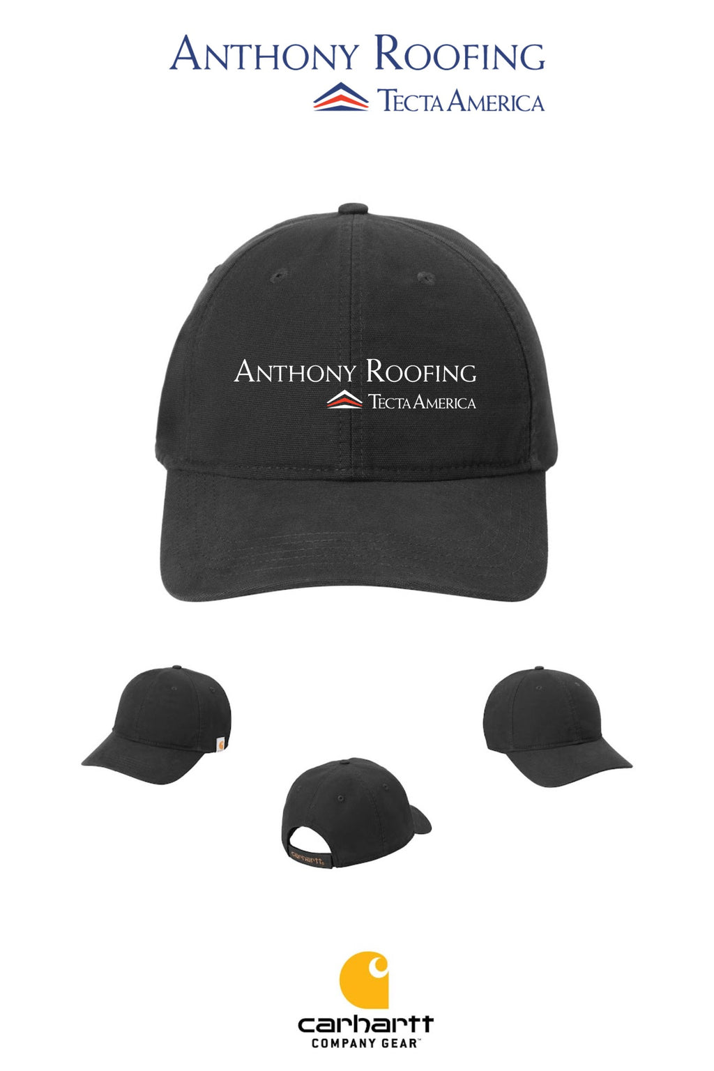 Carhartt® Cotton Canvas Cap - Anthony Roofing