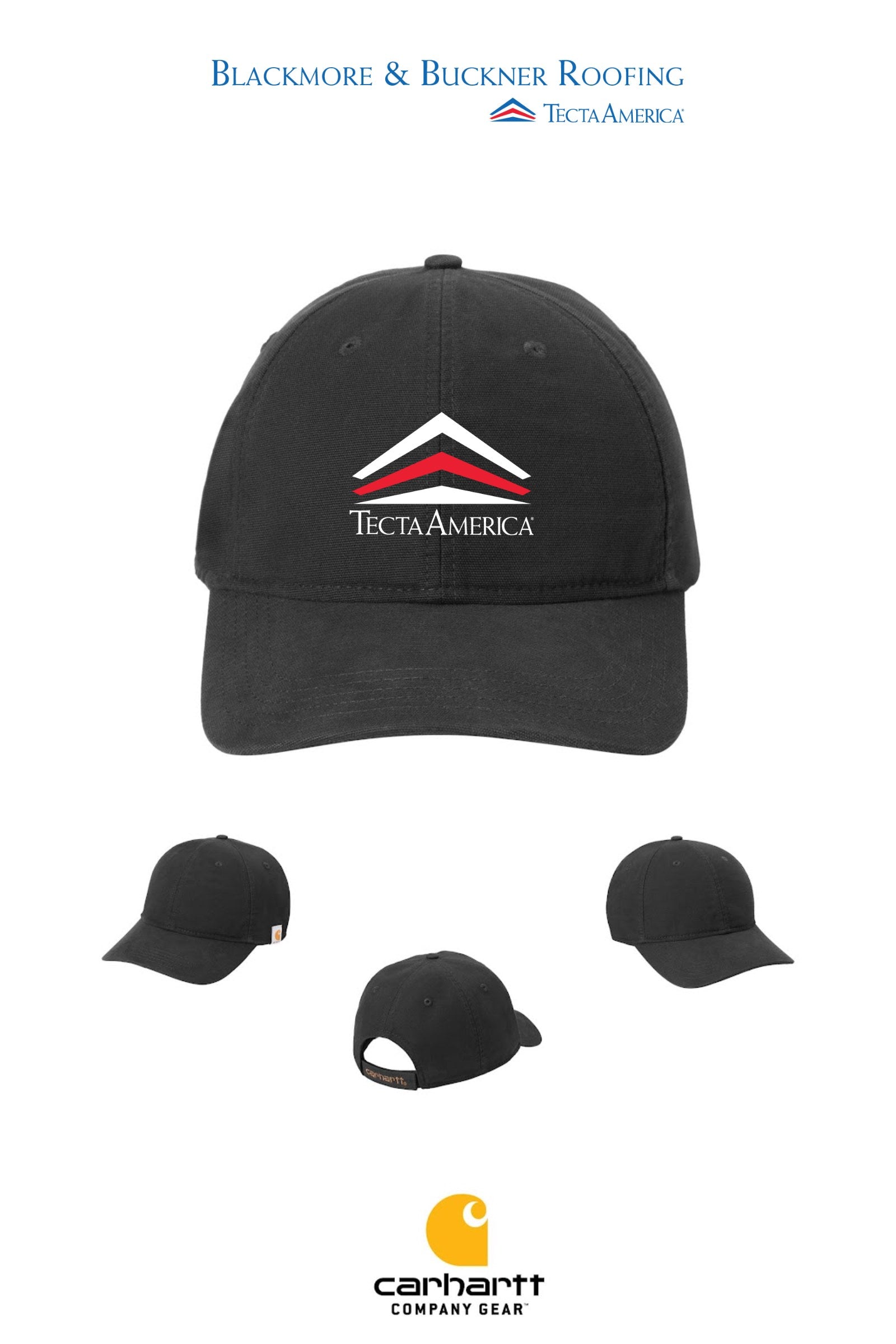 Carhartt® Cotton Canvas Cap - Blackmore & Buckner