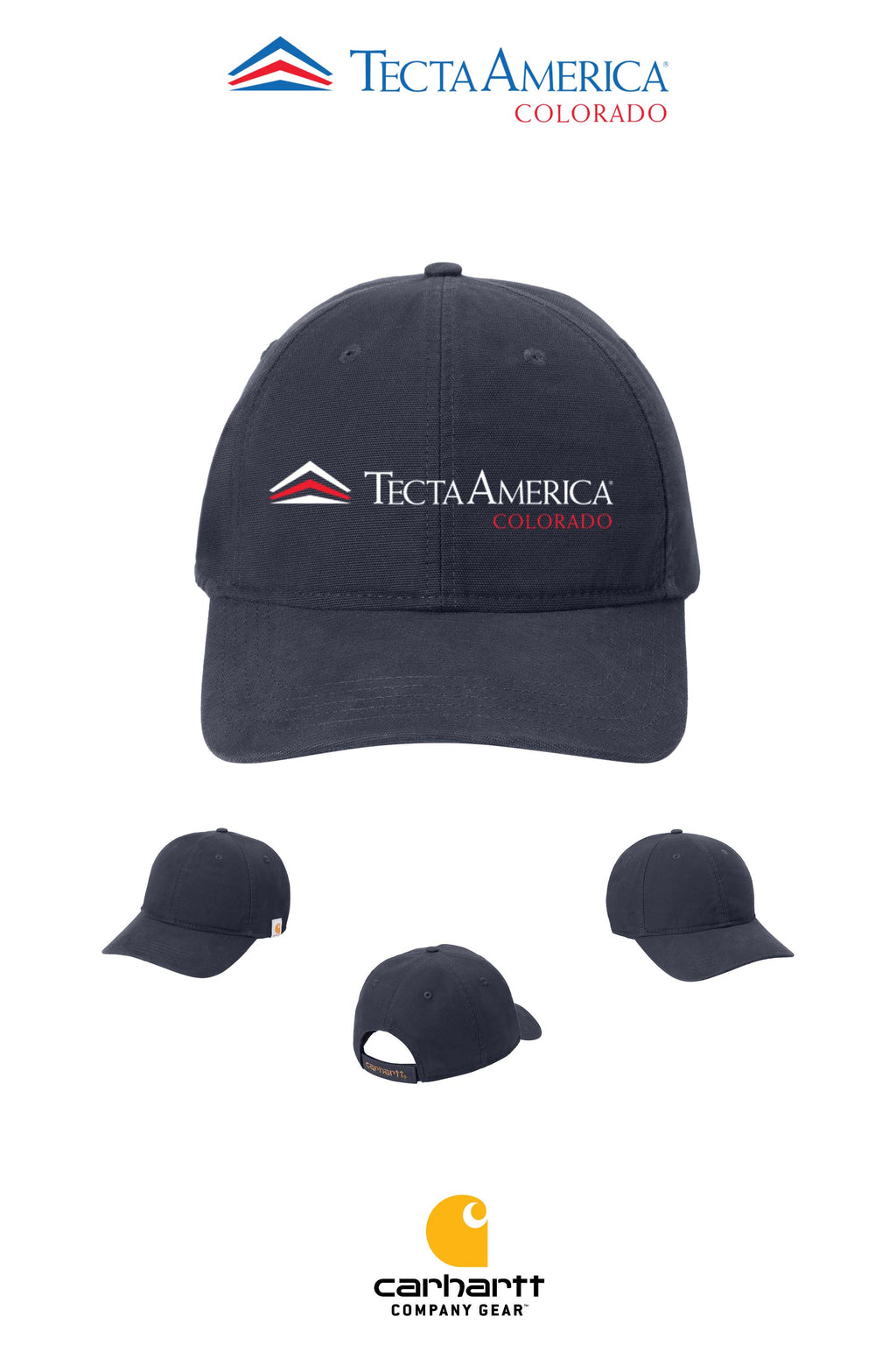 Carhartt® Cotton Canvas Cap - Monument Roofing of Colorado