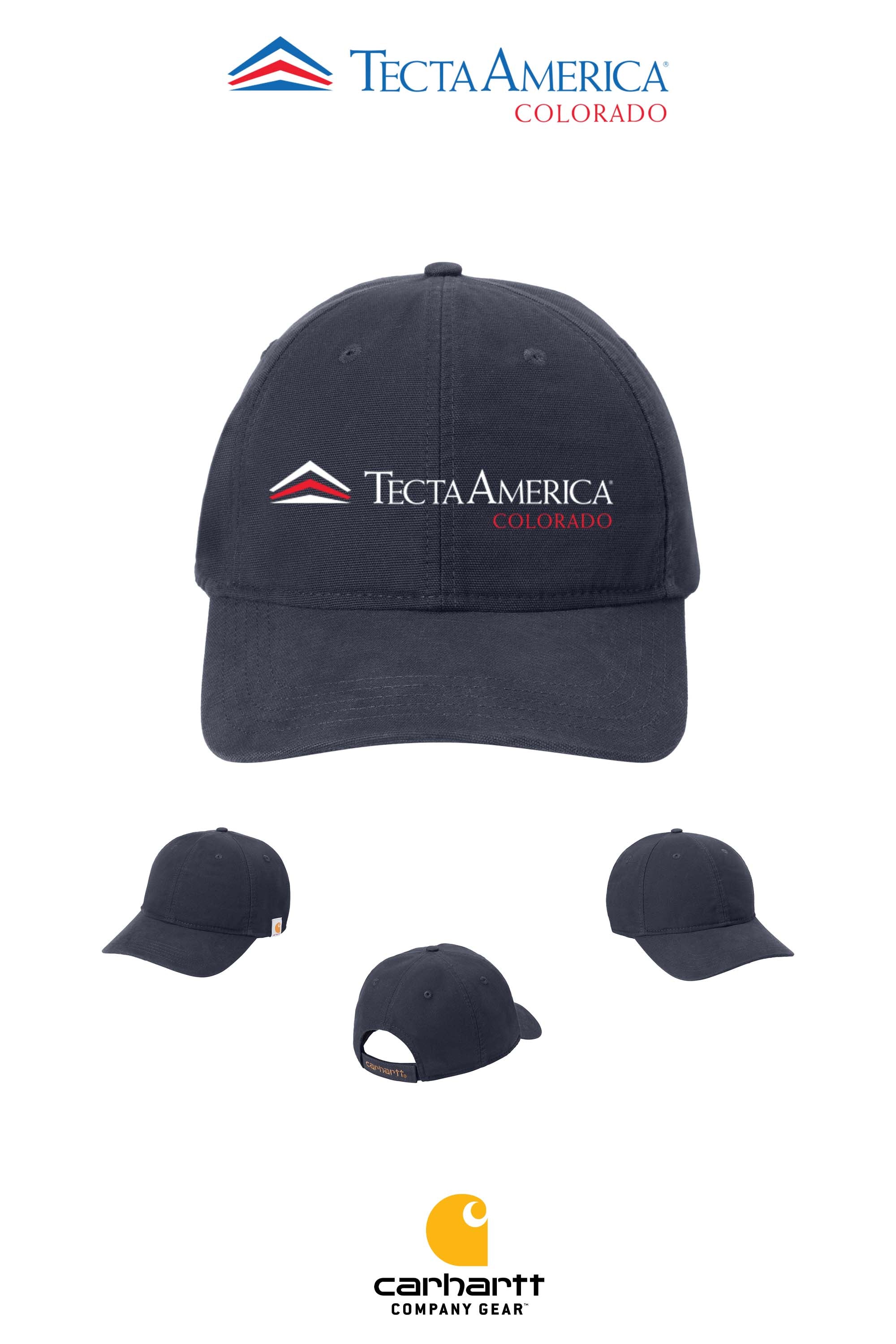 Carhartt® Cotton Canvas Cap - Monument Roofing of Colorado