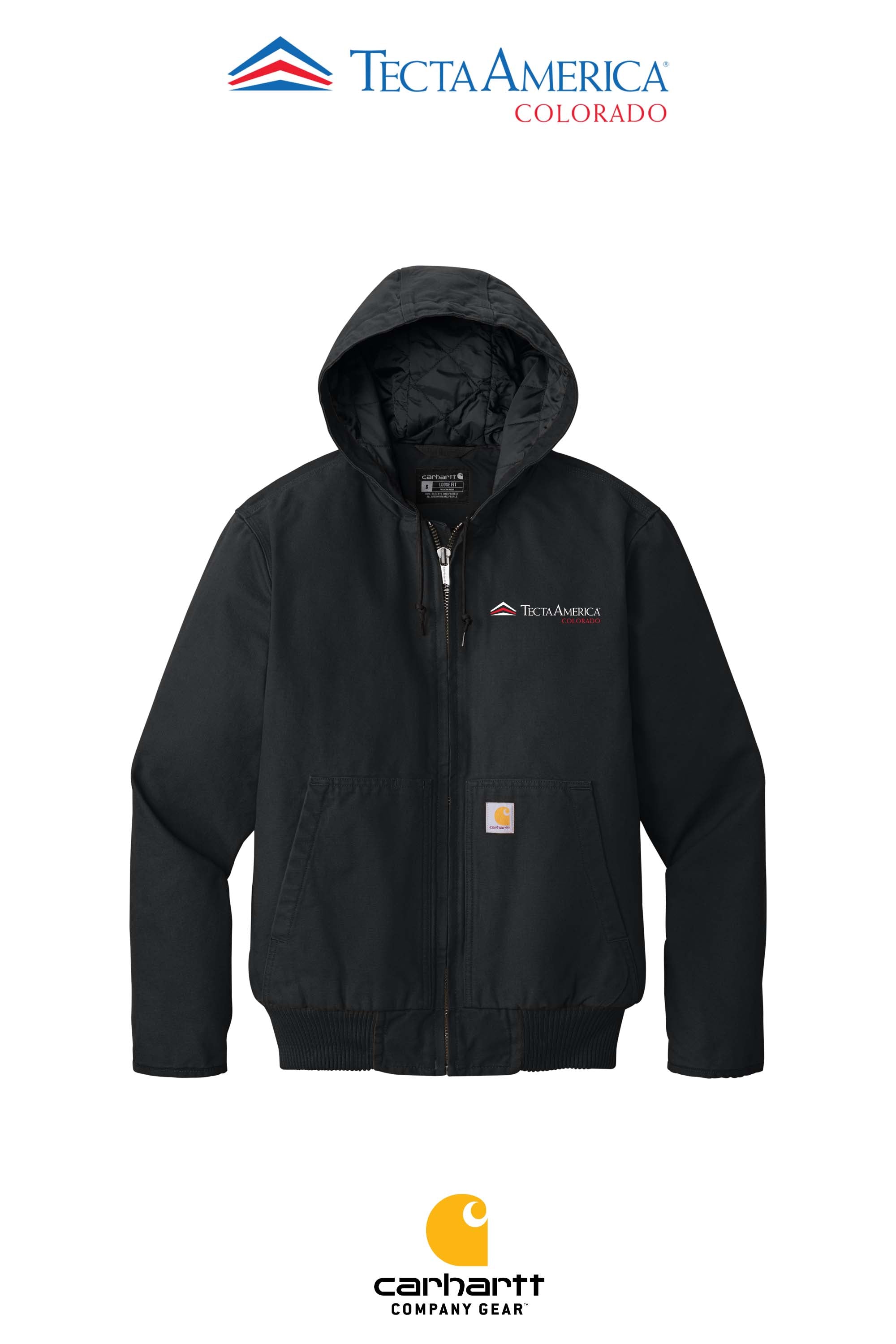 Carhartt® Washed Duck Active Jac - Monument Roofing of Colorado