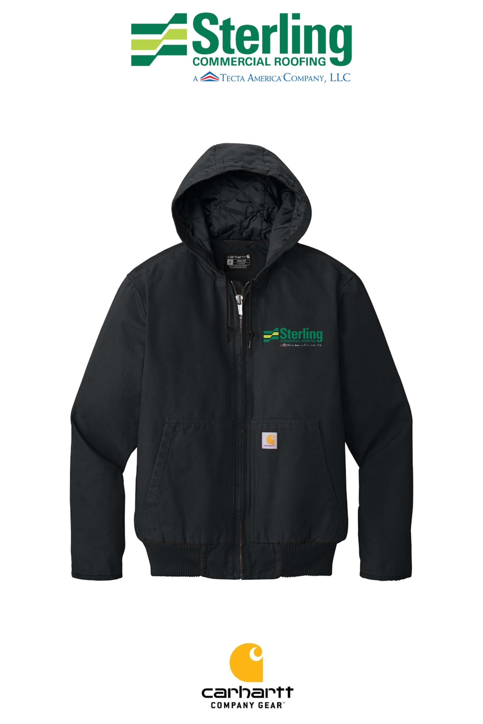 Carhartt® Washed Duck Active Jac - Sterling, A Tecta American Company LLC