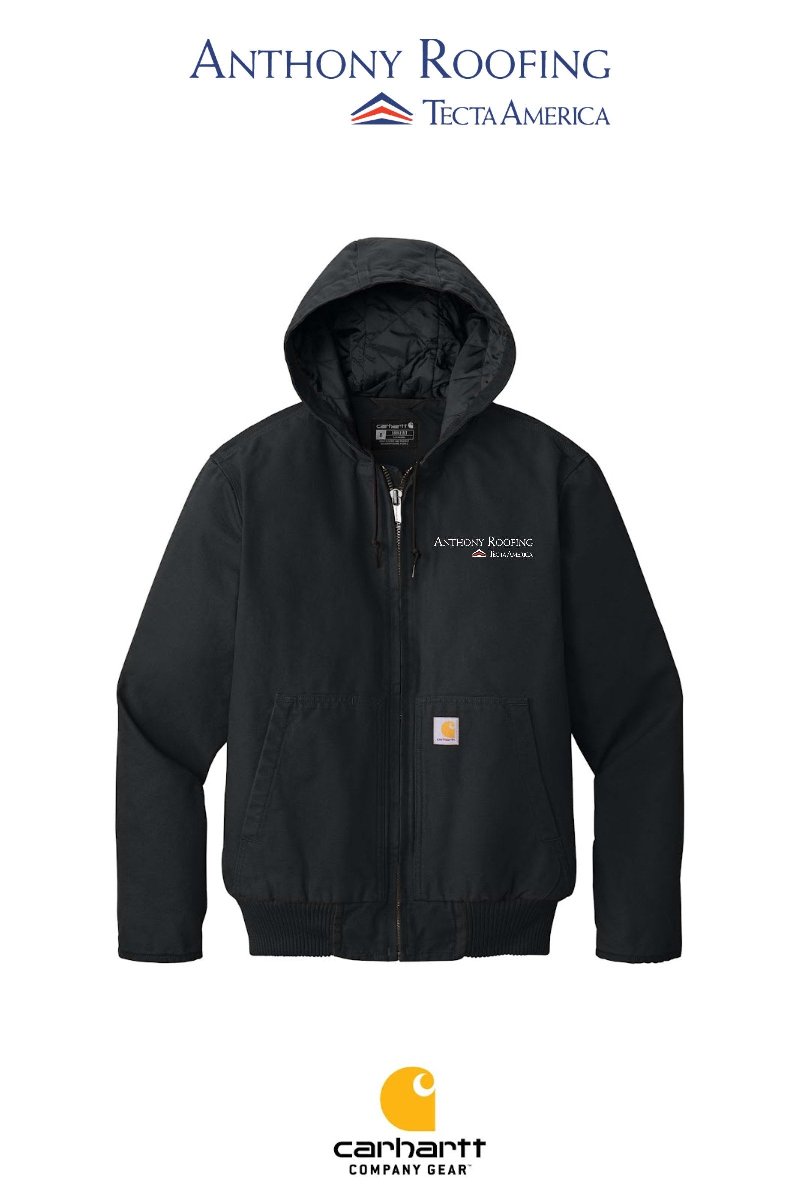 Carhartt® Washed Duck Active Jac - Anthony Roofing