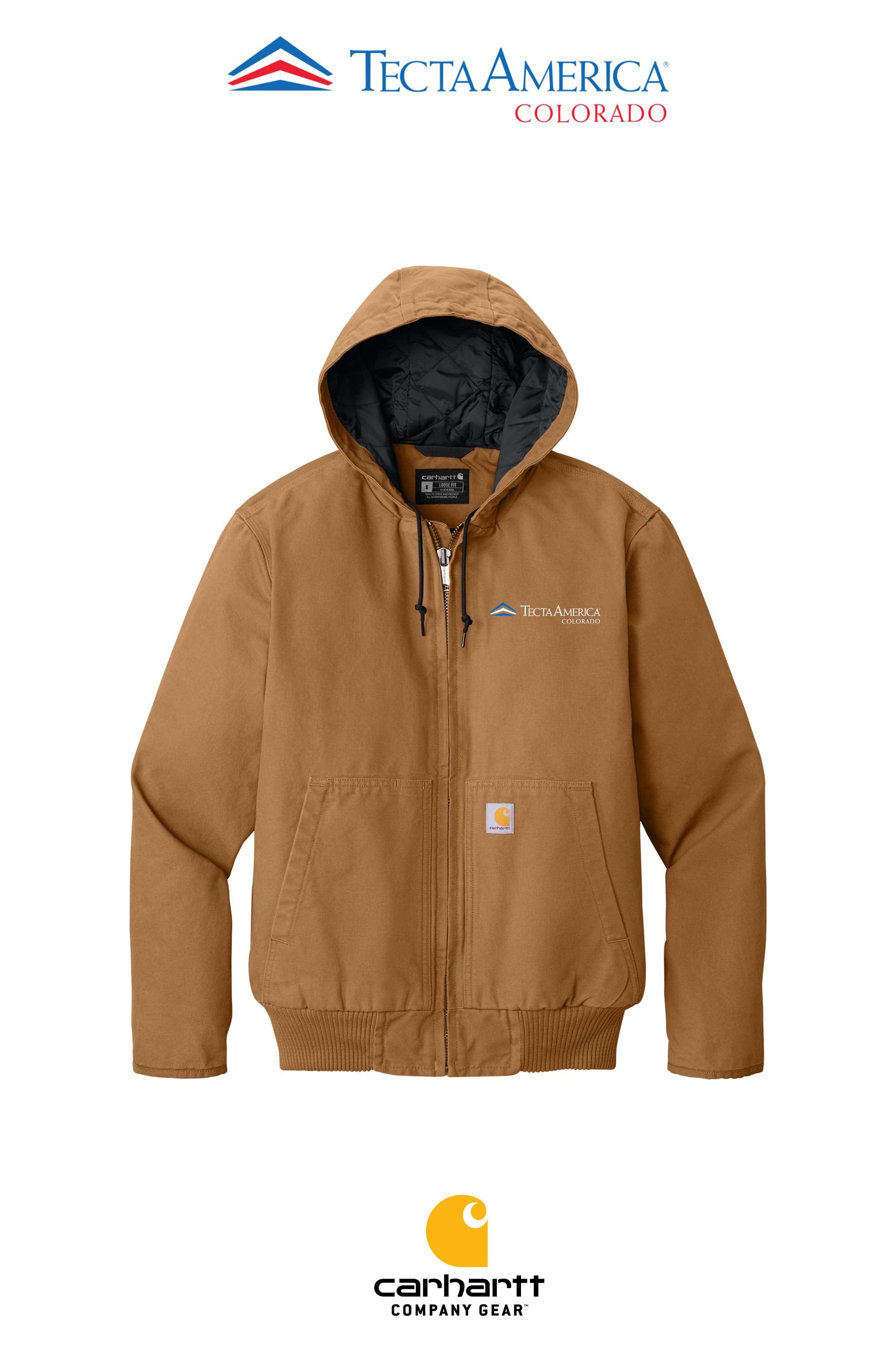 Carhartt® Washed Duck Active Jac - Monument Roofing of Colorado
