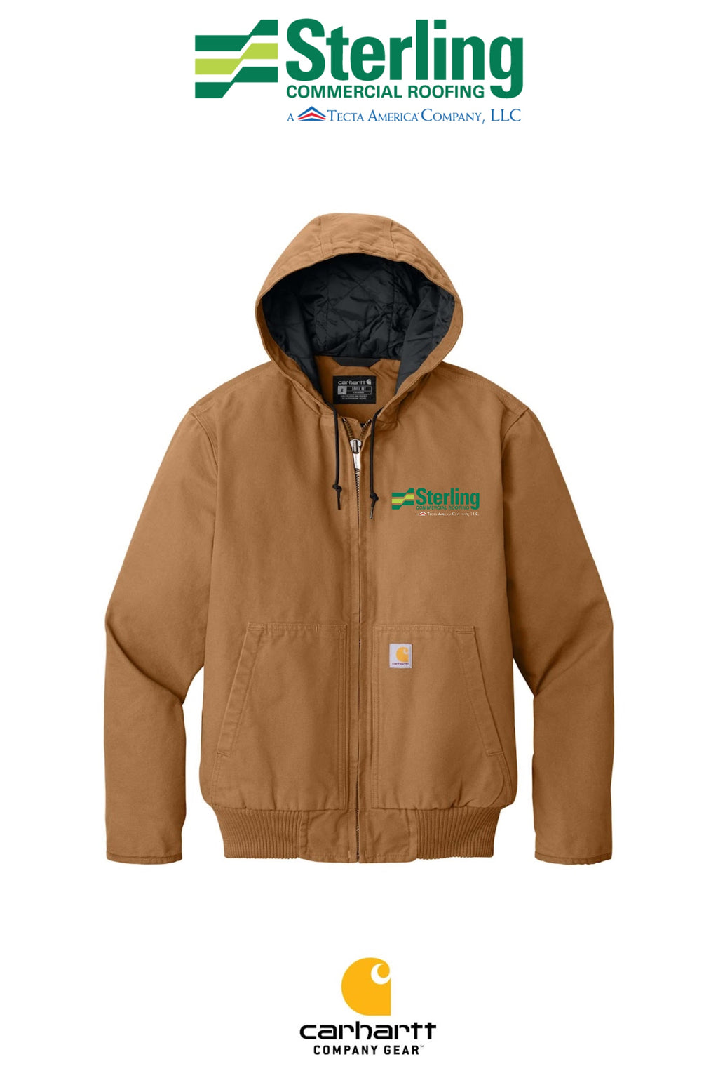 Carhartt® Washed Duck Active Jac - Sterling, A Tecta American Company LLC