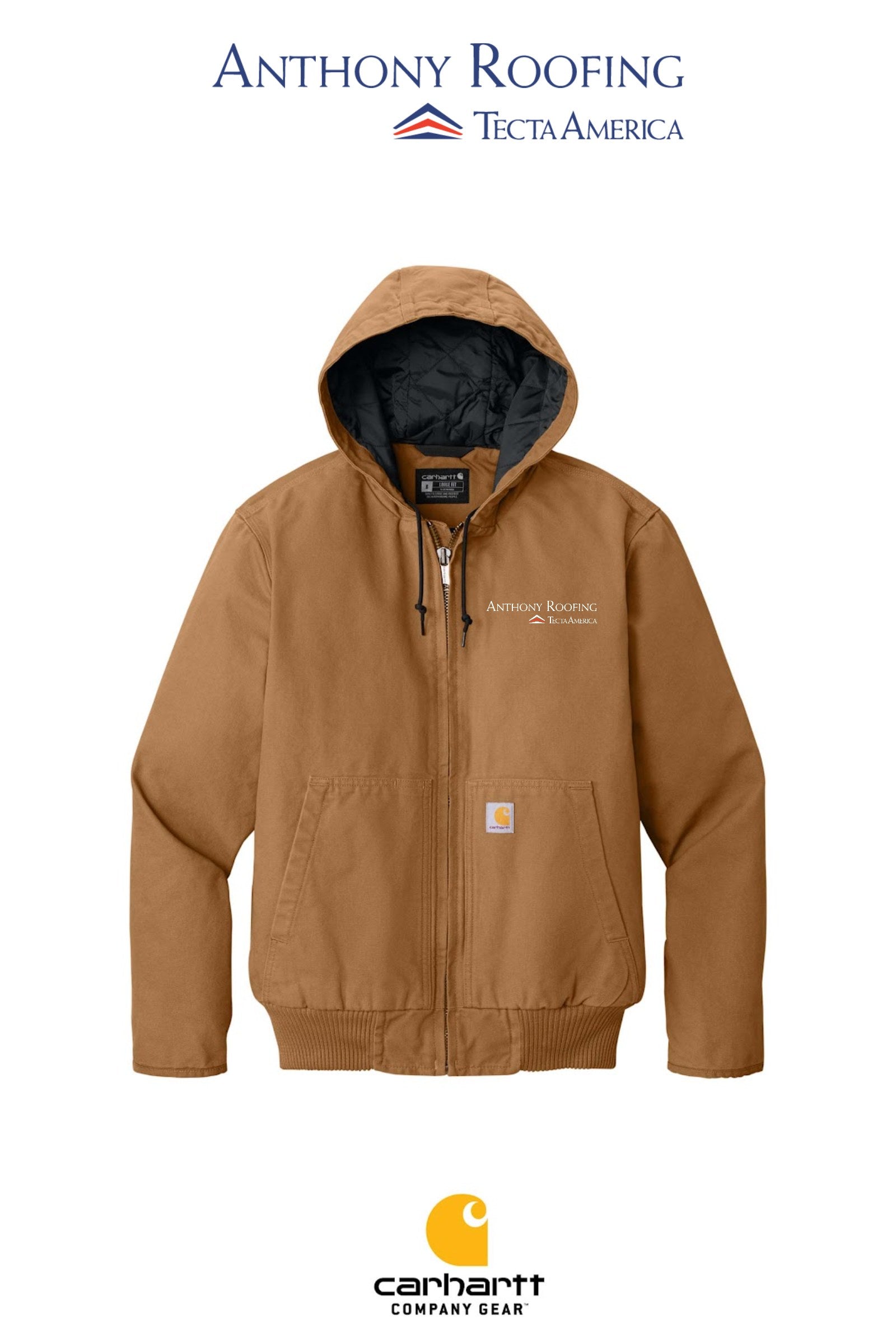 Carhartt® Washed Duck Active Jac - Anthony Roofing