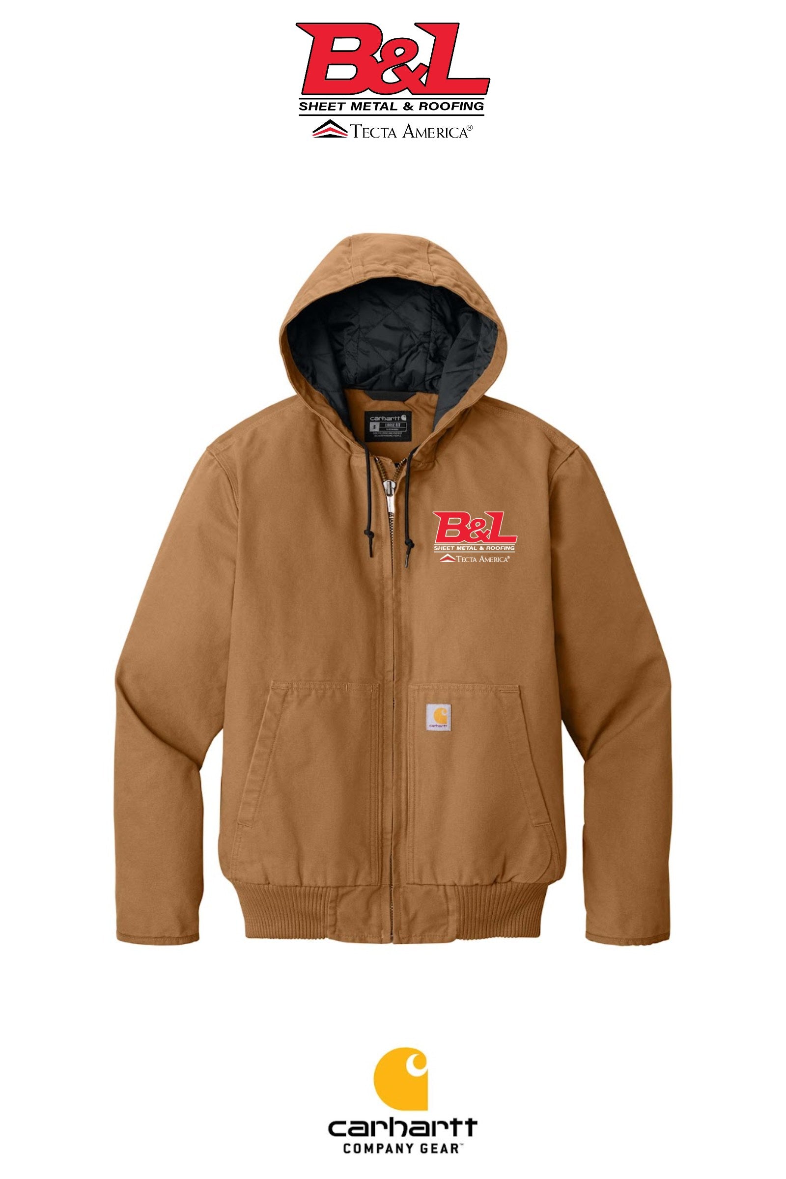 Carhartt® Washed Duck Active Jac - B&L Sheet Metal & Roofing