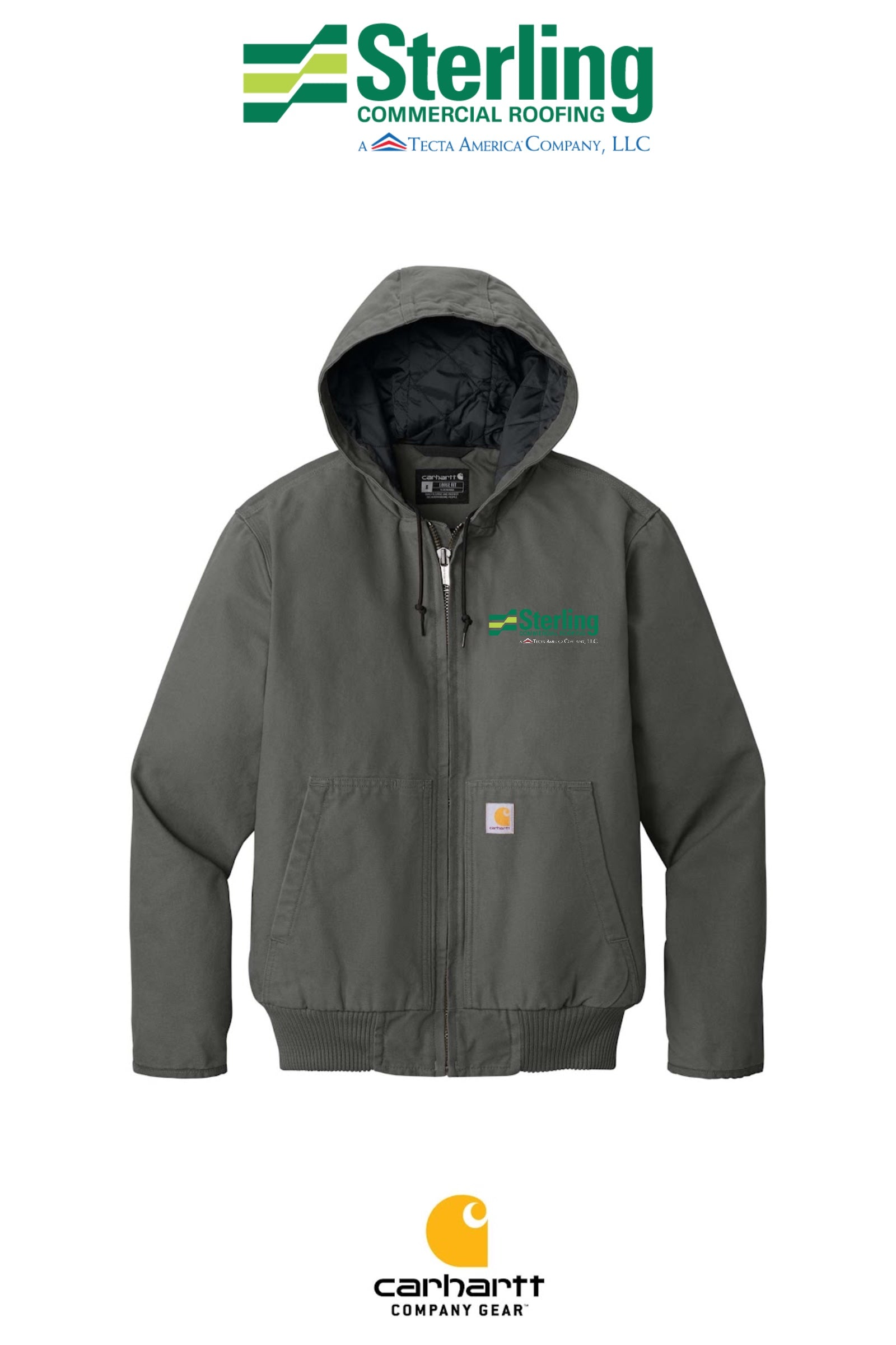 Carhartt® Washed Duck Active Jac - Sterling, A Tecta American Company LLC