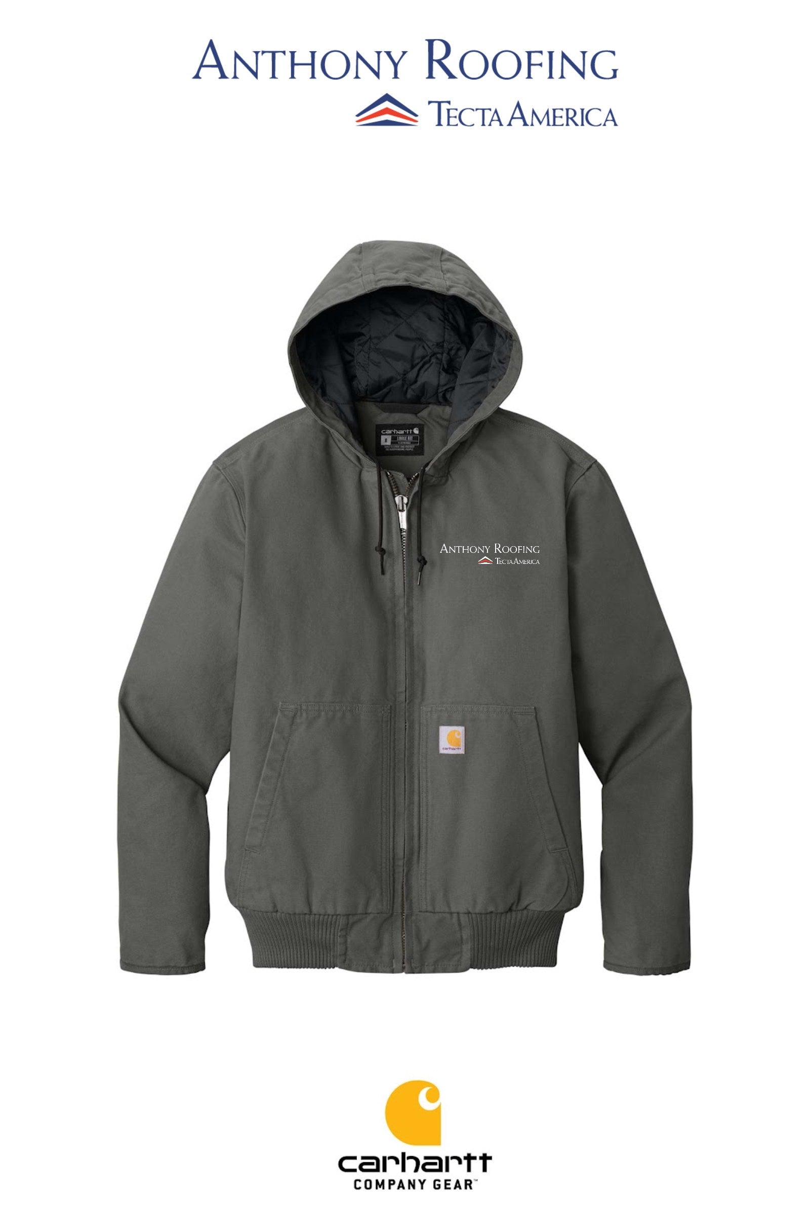 Carhartt® Washed Duck Active Jac - Anthony Roofing