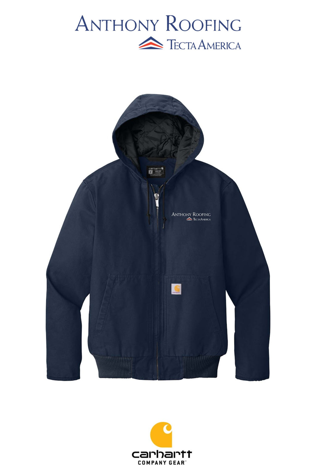 Carhartt® Washed Duck Active Jac - Anthony Roofing