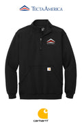 Carhartt® Midweight 1/4-Zip Mock Neck Sweatshirt - Corporate