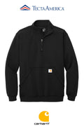 Carhartt® Midweight 1/4-Zip Mock Neck Sweatshirt
