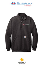 Carhartt® Midweight 1/4-Zip Mock Neck Sweatshirt - Monument Roofing of Colorado
