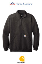 Carhartt® Midweight 1/4-Zip Mock Neck Sweatshirt