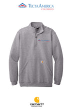 Carhartt® Midweight 1/4-Zip Mock Neck Sweatshirt - Monument Roofing of Colorado
