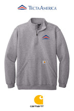 Carhartt® Midweight 1/4-Zip Mock Neck Sweatshirt - Corporate