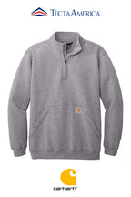 Carhartt® Midweight 1/4-Zip Mock Neck Sweatshirt