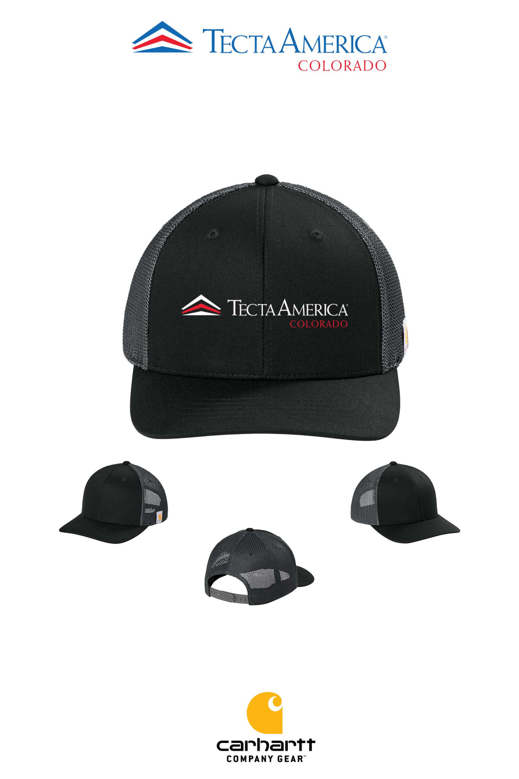 Carhartt® Flexfit 110® Mesh Back Cap - Monument Roofing of Colorado