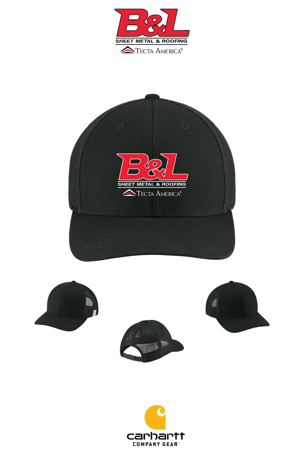 Carhartt® Flexfit 110® Mesh Back Cap - B&L Sheet Metal & Roofing