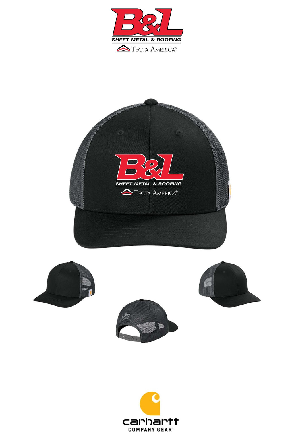 Carhartt® Flexfit 110® Mesh Back Cap - B&L Sheet Metal & Roofing