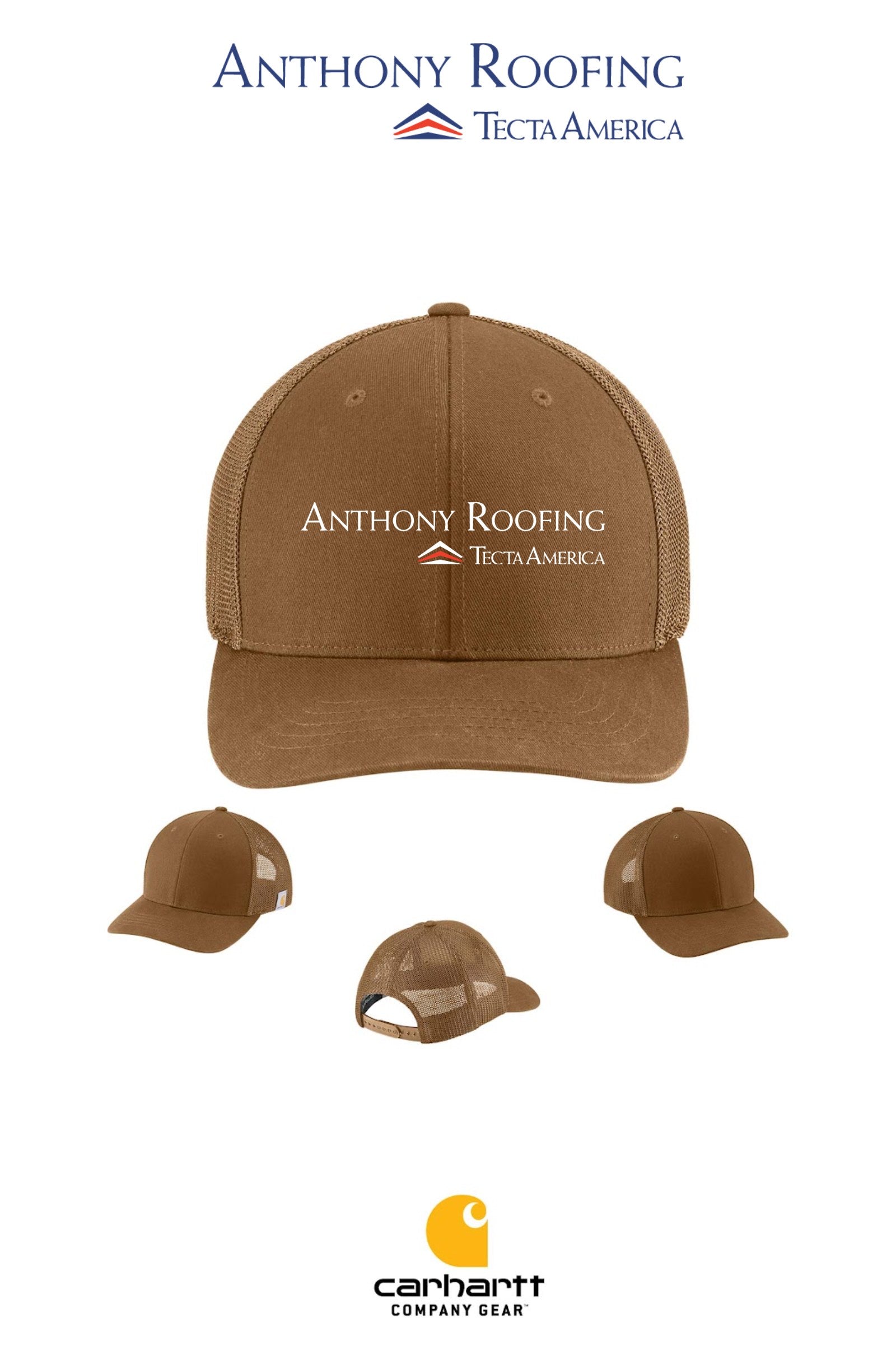 Carhartt® Flexfit 110® Mesh Back Cap - Anthony Roofing