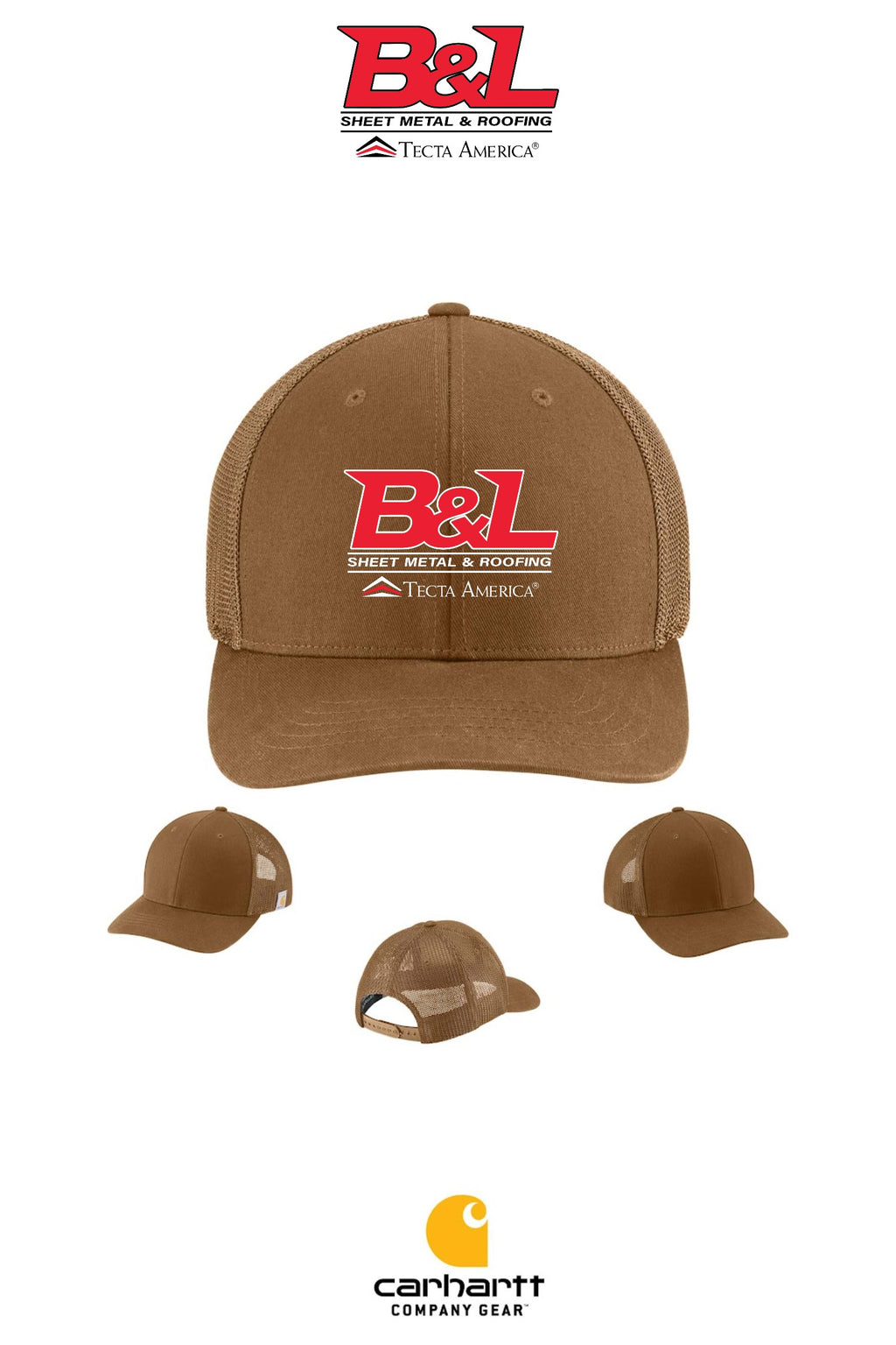 Carhartt® Flexfit 110® Mesh Back Cap - B&L Sheet Metal & Roofing