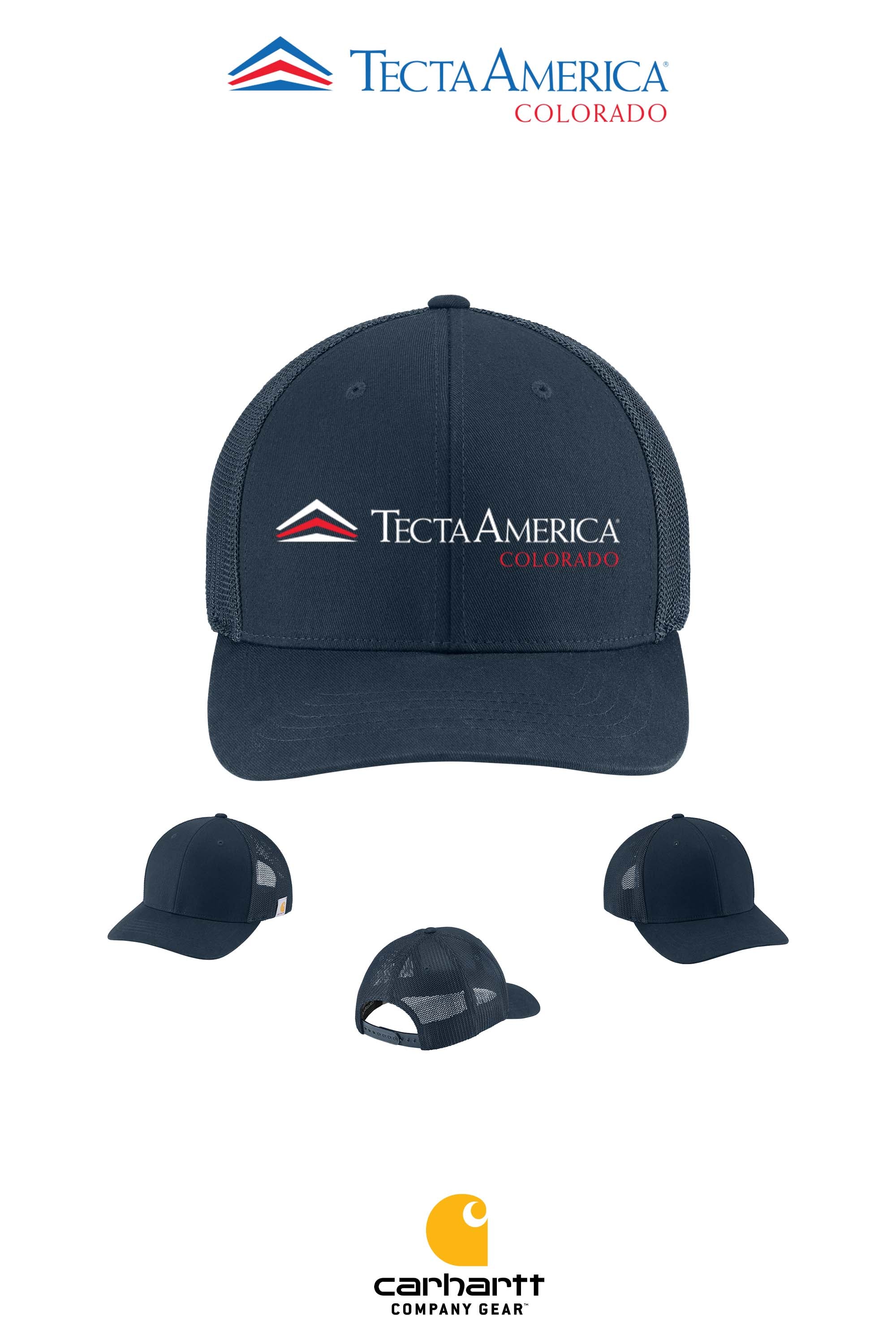 Carhartt® Flexfit 110® Mesh Back Cap - Monument Roofing of Colorado