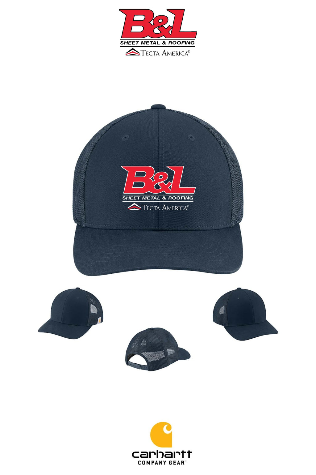 Carhartt® Flexfit 110® Mesh Back Cap - B&L Sheet Metal & Roofing