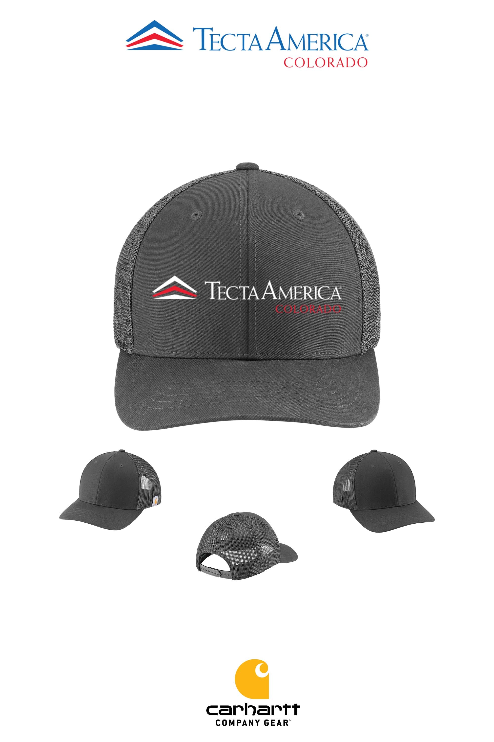 Carhartt® Flexfit 110® Mesh Back Cap - Monument Roofing of Colorado