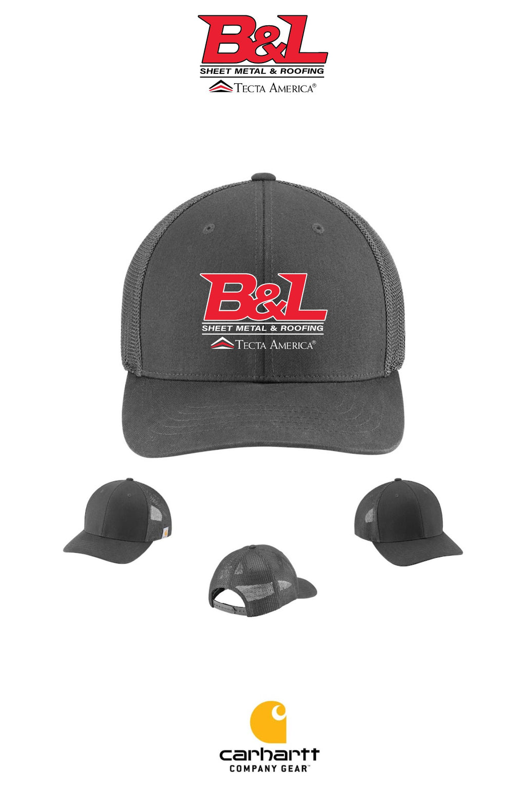 Carhartt® Flexfit 110® Mesh Back Cap - B&L Sheet Metal & Roofing