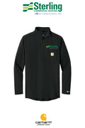 Carhartt Force® 1/4-Zip Long Sleeve T-Shirt - Sterling, A Tecta American Company LLC