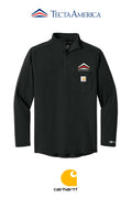 Carhartt Force® 1/4-Zip Long Sleeve T-Shirt - Corporate