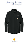 Carhartt Force® 1/4-Zip Long Sleeve T-Shirt - Anthony Roofing