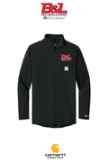 Carhartt Force® 1/4-Zip Long Sleeve T-Shirt - B&L Sheet Metal & Roofing