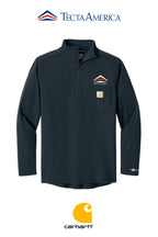 Carhartt Force® 1/4-Zip Long Sleeve T-Shirt - Corporate