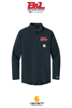Carhartt Force® 1/4-Zip Long Sleeve T-Shirt - B&L Sheet Metal & Roofing