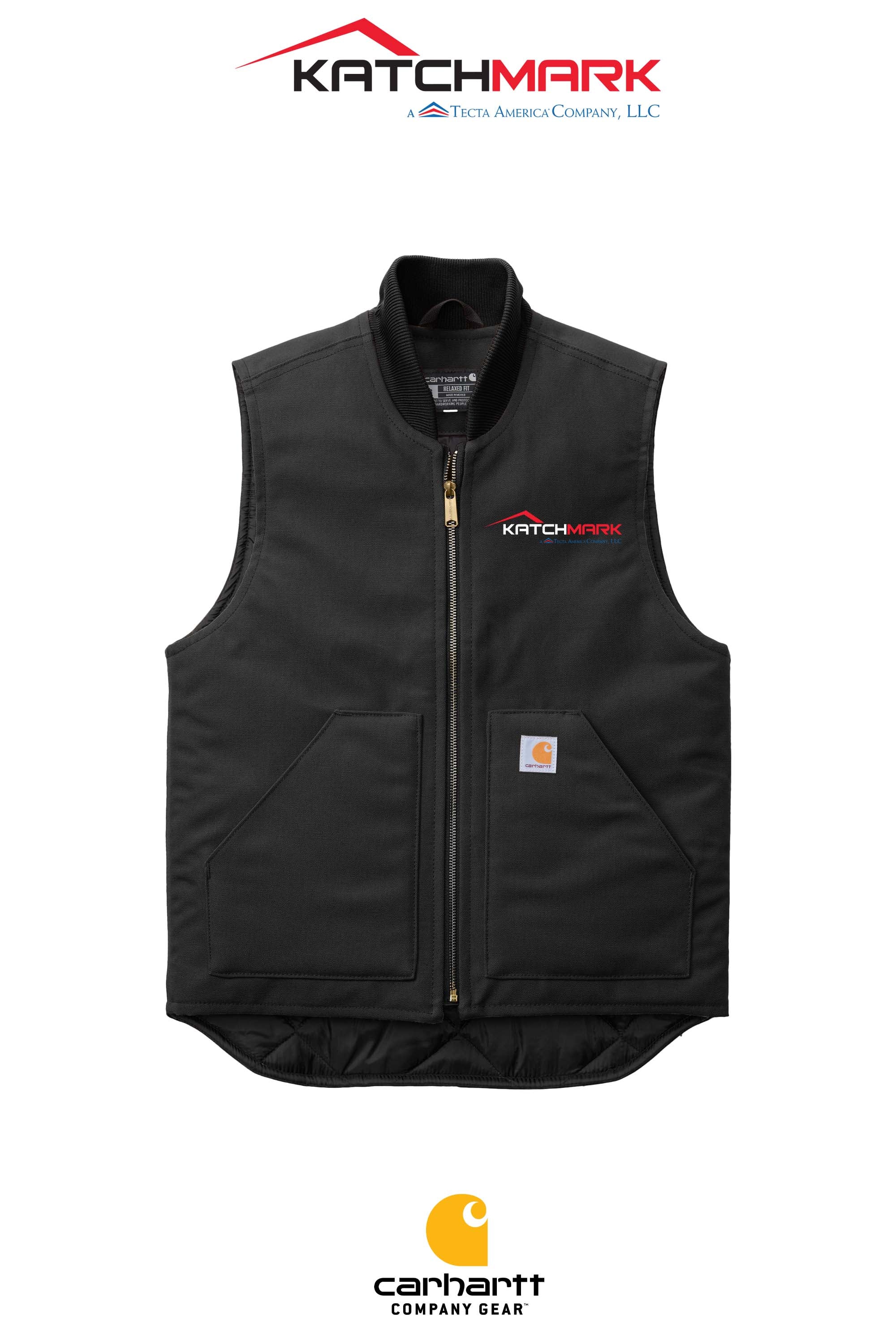Carhartt® Duck Vest - Katchmark, A Tecta American Company LLC