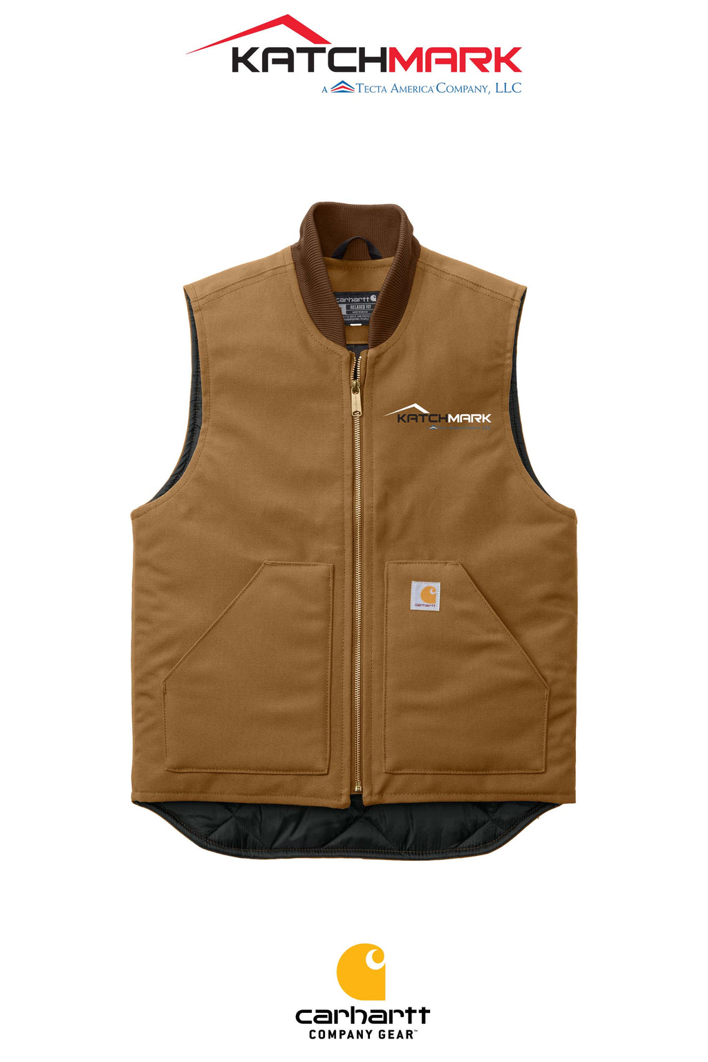 Carhartt® Duck Vest - Katchmark, A Tecta American Company LLC