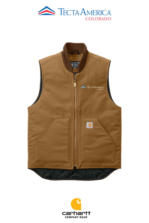 Carhartt® Duck Vest - Monument Roofing of Colorado