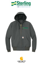 Carhartt® Quilted-Flannel-Lined Duck Active Jac - Sterling, A Tecta American Company LLC