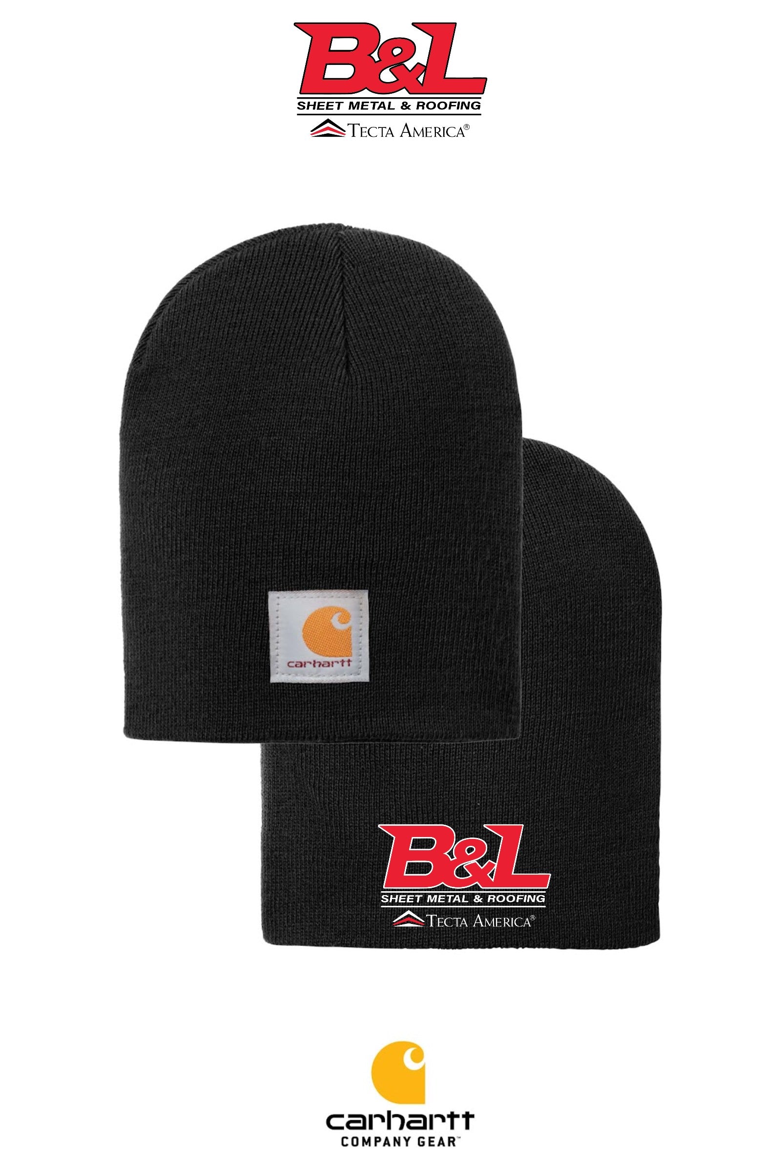 Carhartt® Acrylic Knit Hat - B&L Sheet Metal & Roofing