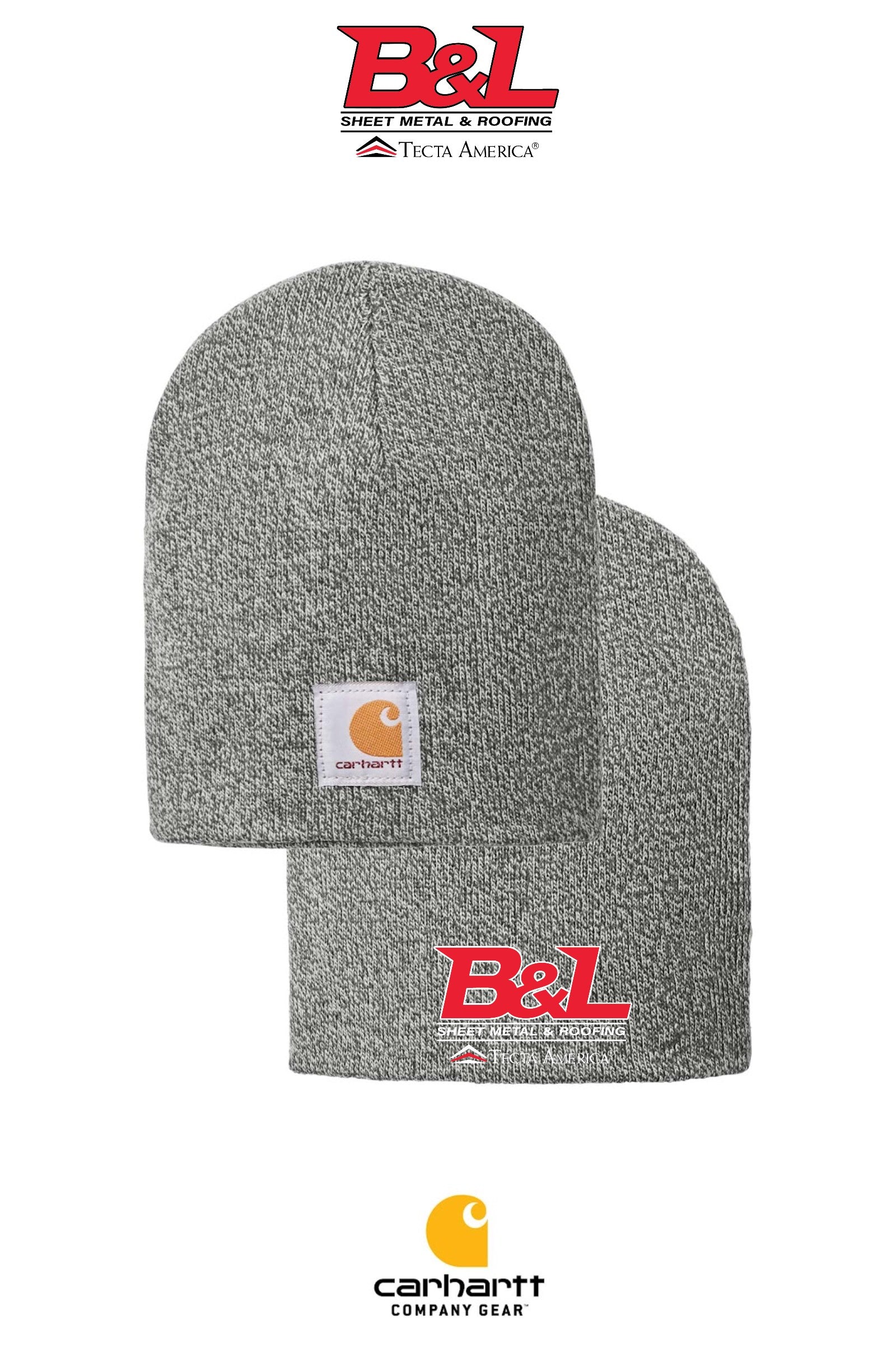 Carhartt® Acrylic Knit Hat - B&L Sheet Metal & Roofing